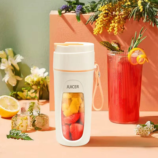 Portable Electric Blender Cup – USB Rechargeable Juicer