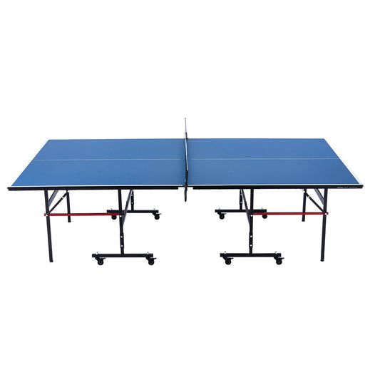 Ping Pong Table, Professional Table Tennis Game, Indoor MDF Portable Table Tennis Table, Foldable Ping Pong Table With Quick Clamp Net And Lockable Wheels, 10 Minute Easy Assembly, 12mm Tabletops