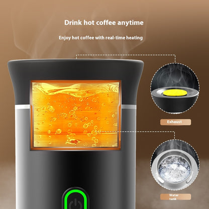 Portable Electric Coffee Maker - 3-in-1 Espresso Machine USB Rechargeable