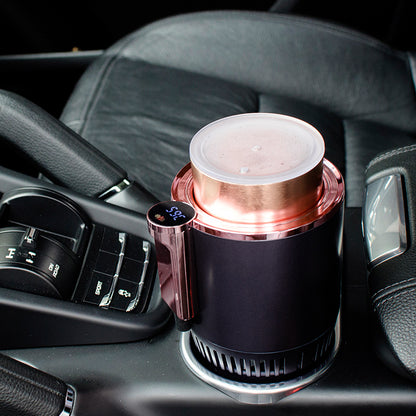 2-in-1 Car Heating Cooling Cup - 12V Smart Temperature Display