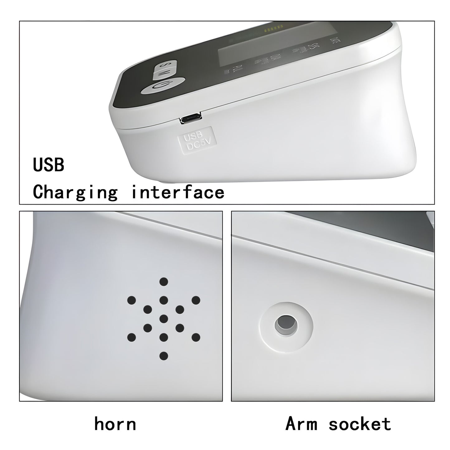 2025 Digital Automatic Blood Pressure Monitor Upper Arm BP Machine Heart Rate-UK