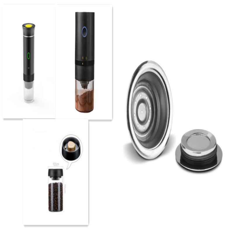 Portable Electric Coffee Maker - 3-in-1 Espresso Machine USB Rechargeable