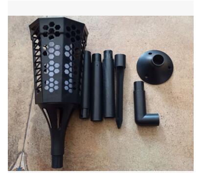 LED Waterproof Solar Torch Light – Outdoor Flame Effect Garden & Lawn Landscape Light (IP65, RGB Modes)