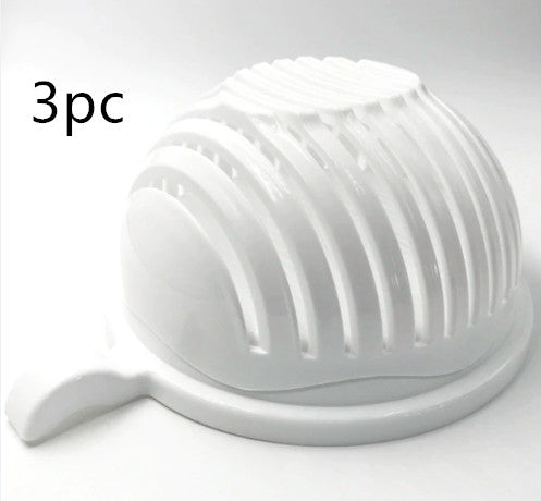 Creative Salad Cutter – Fruit & Vegetable Cutting Bowl