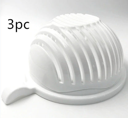 Creative Salad Cutter – Fruit & Vegetable Cutting Bowl