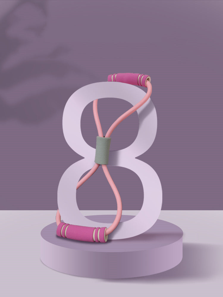 Figure 8 Resistance Band – Elastic Stretch Belt for Fitness & Yoga