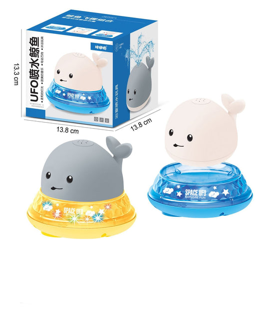Baby Whale Bath Toy - Floating Spraying Water with LED Light & Music