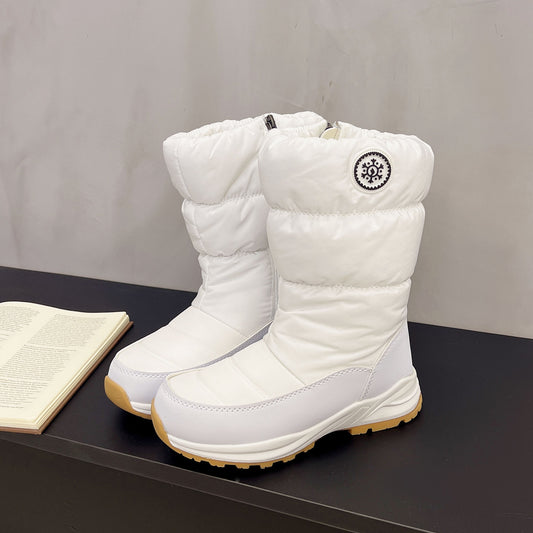 Thickened Cotton Mid-calf Snow Boots