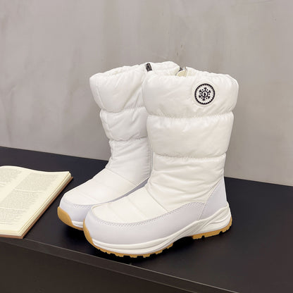 Thickened Cotton Mid-calf Snow Boots
