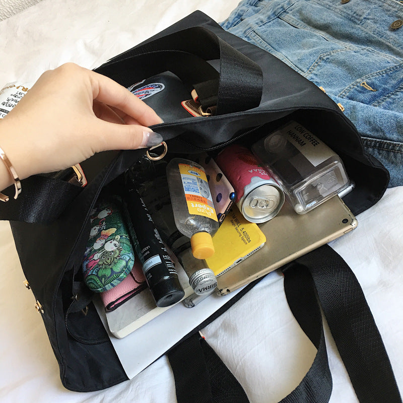 Hip Hop Outdoor Shoulder Tote Travel Bag UK | Lightweight Unisex Nylon Bag