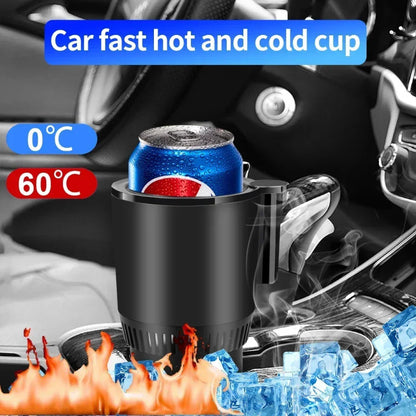 2-in-1 Car Heating Cooling Cup - 12V Smart Temperature Display