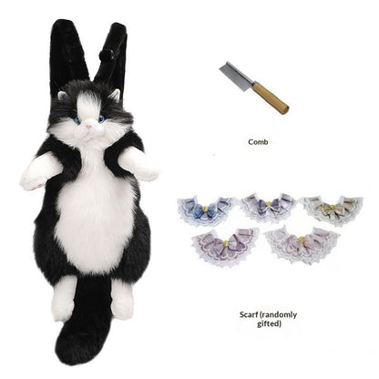 Cute & Adorable Plush Kitty Shoulder Bag for Women