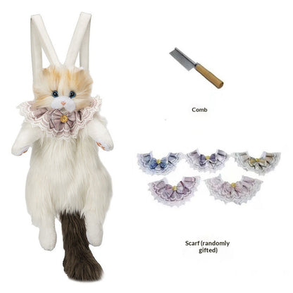 Cute & Adorable Plush Kitty Shoulder Bag for Women