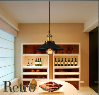 Engineering Iron Chandelier LED Ceiling Light – American Countryside Industrial Style Pendant for Home & Hotel