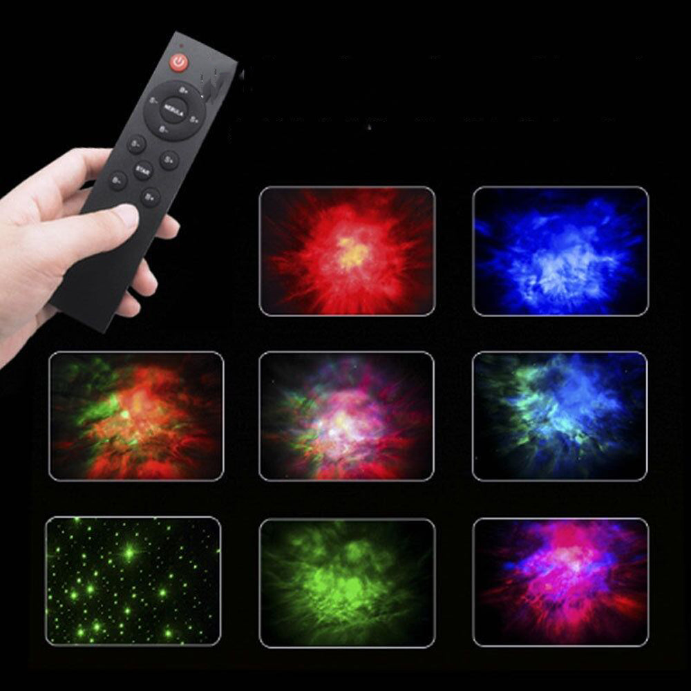 Creative Astronaut Galaxy Star Projector Night Light – USB Starry Sky Nebula Lamp with Remote for Bedroom & Desk