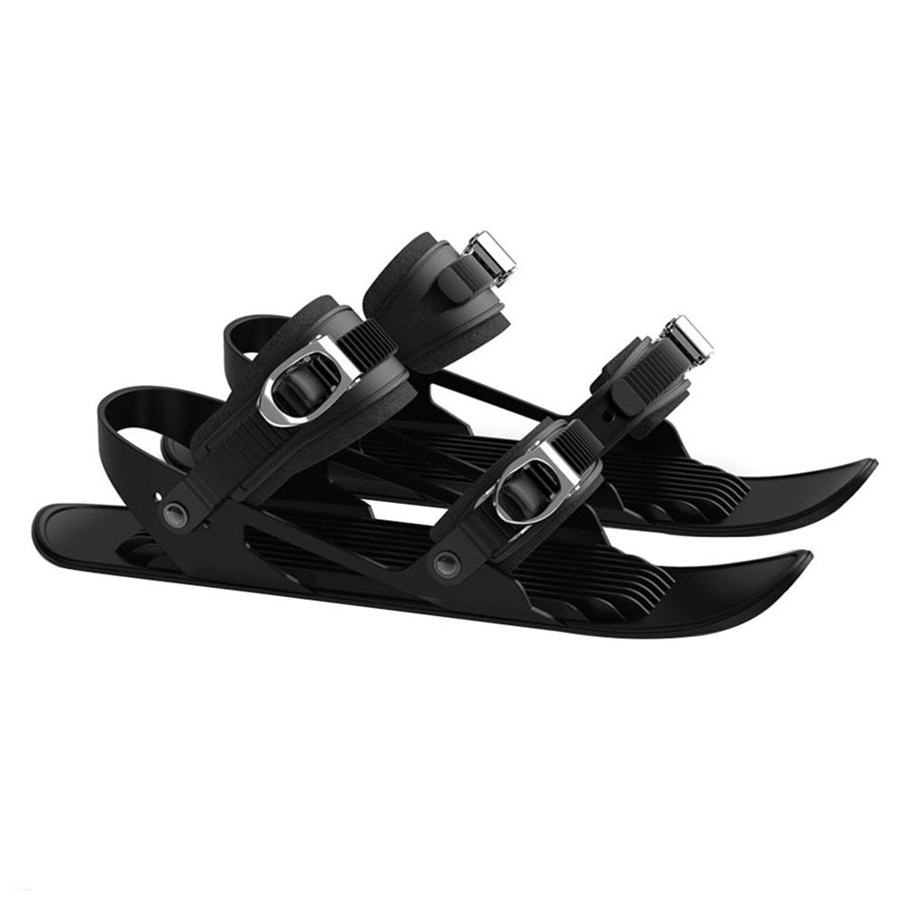 Mini Ski Skates – Portable Short Skiboard with Adjustable Bindings