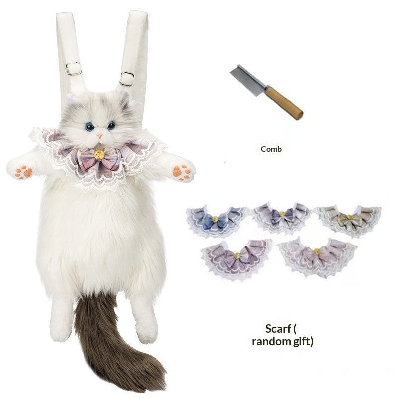 Cute & Adorable Plush Kitty Shoulder Bag for Women