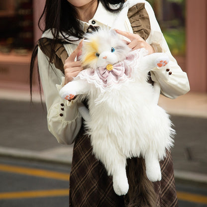 Cute & Adorable Plush Kitty Shoulder Bag for Women