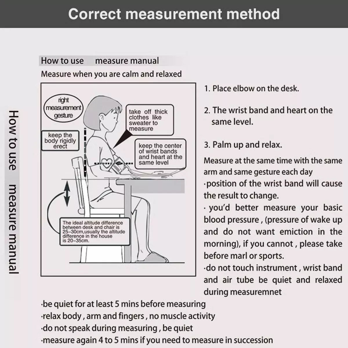 2025 Digital Automatic Blood Pressure Monitor Upper Arm BP Machine Heart Rate-UK