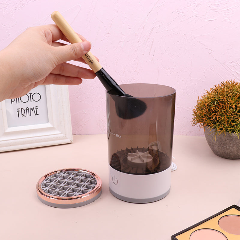 Electric Makeup Brush Cleaner – USB Rechargeable Portable Cleaning Machine
