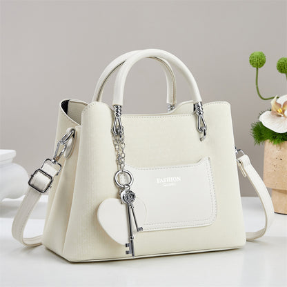 Simple Large Capacity Casual Shoulder & Messenger Bag